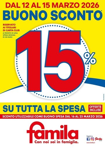 Volantino Famila