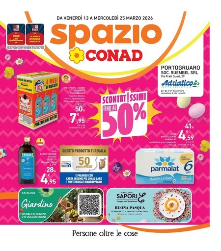 Spazio Conad - Scontatissimi fino al 50%