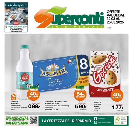 Volantino Superconti