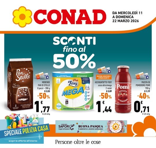 Conad - Sconti fino al 50%