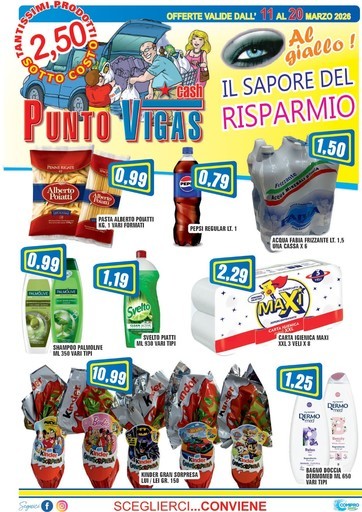 Punto Vigas - Il sapore del risparmio