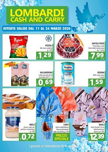Volantino Lombardi Cash and Carry