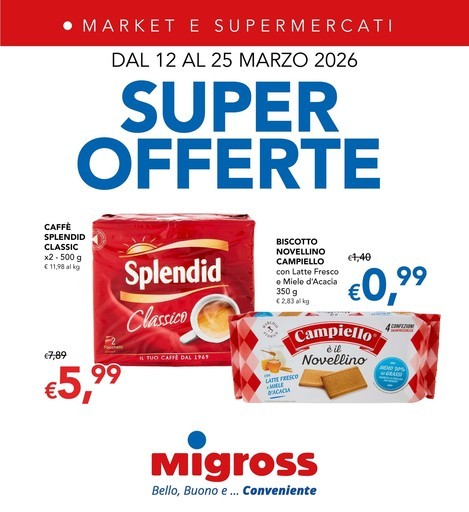 Volantino Migross Supermercati