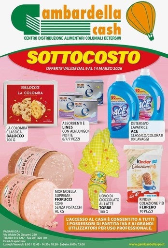 Volantino Gambardella Cash