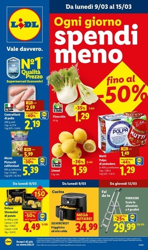 Lidl - Fino al -50%