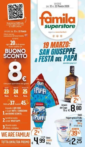 Volantino Famila Superstore