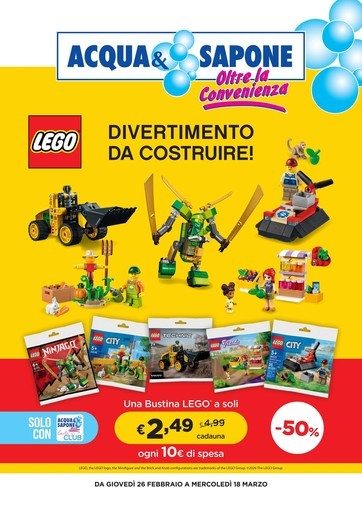 Acqua e Sapone - Divertimento da costruire!