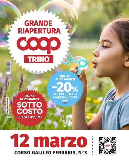 Coop - Riapertura Trino