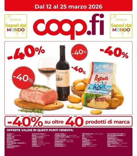 Volantino Coop