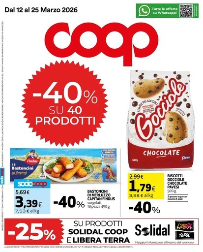 Coop - 40 prodotti al -40%