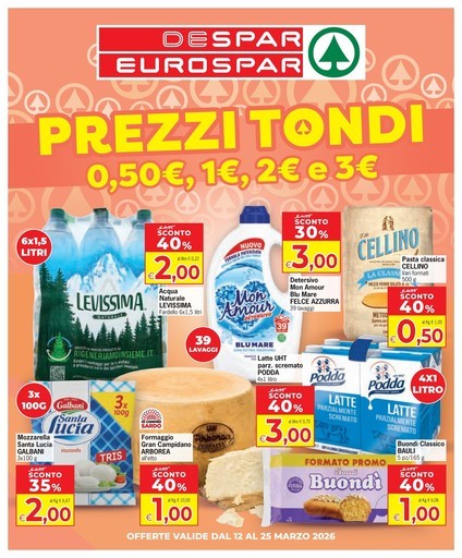 Despar - Prezzi tondi