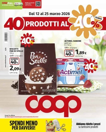 Volantino Coop