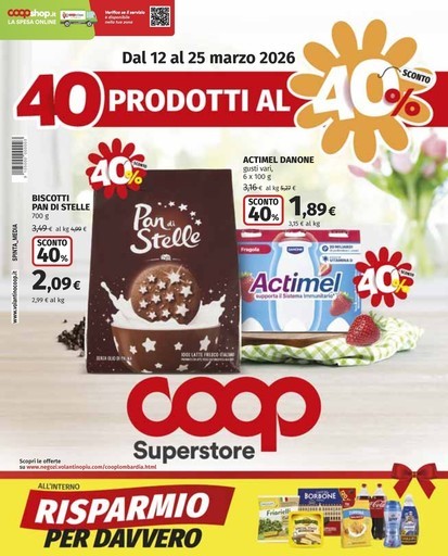 Volantino Coop