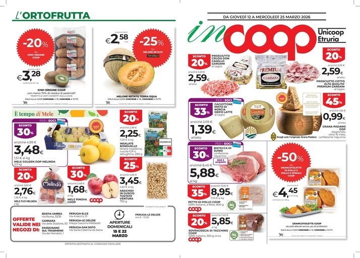 Volantino Coop