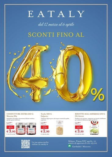 Volantino Eataly