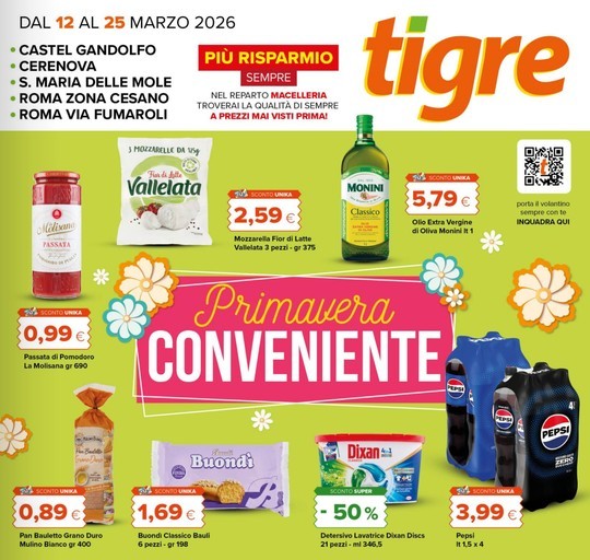 Tigre - Primavera conveniente