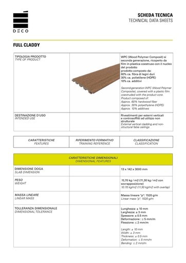 Volantino Deco Decking