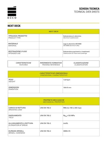 Volantino Deco Decking