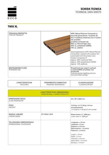 Volantino Deco Decking
