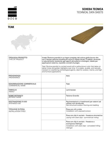 Volantino Deco Decking