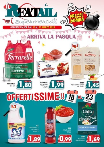 Volantino Reatail Supermercati