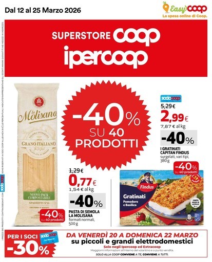 Volantino Coop Alleanza Superstore