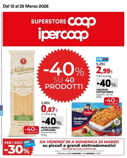 Volantino Coop Alleanza Superstore