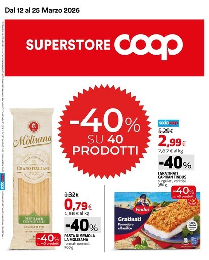 Volantino Coop Alleanza Superstore