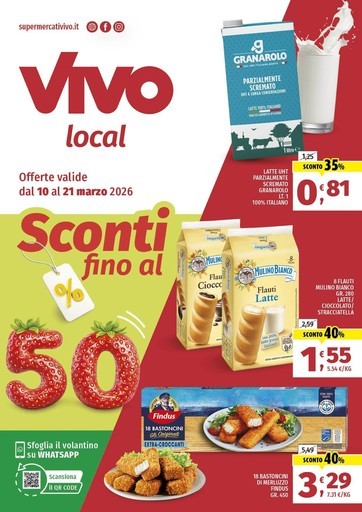 Volantino Vivo Supermercati