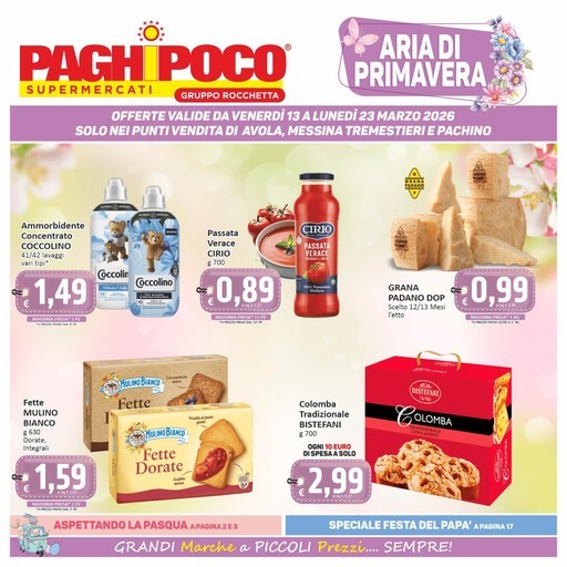 Volantino Paghi Poco