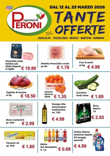 Supermercati Peroni - Tante offerte
