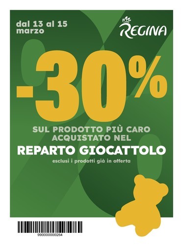 Regina Grandi Magazzini - -30%