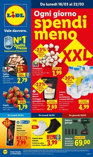 Volantino Lidl