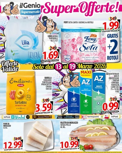 Il Genio Supermercato - Solo dal 13 al 19 marzo 2026