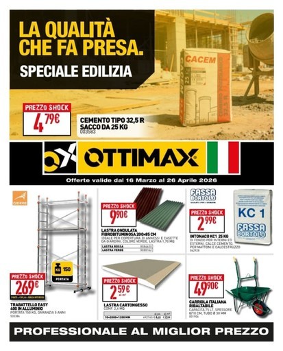 Volantino Ottimax