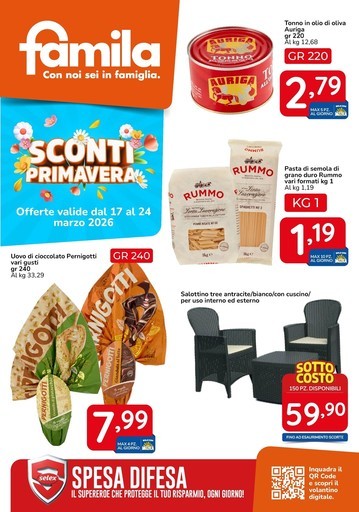 Volantino Famila Superstore