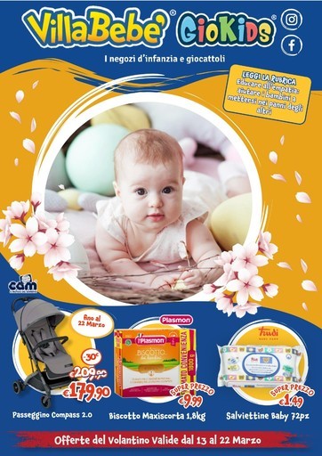 Volantino Villa Bebè