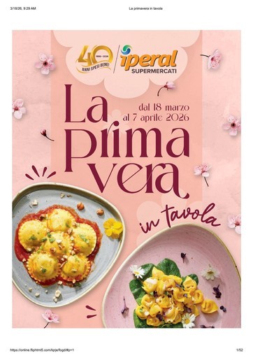 Volantino Iperal