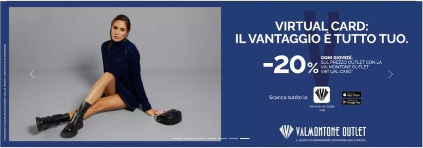 Volantino Valmontone Outlet