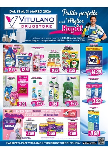 Volantino Vitulano drugstore