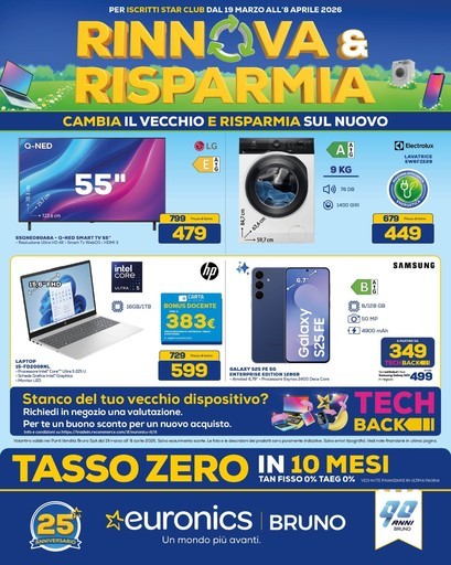 Volantino Euronics