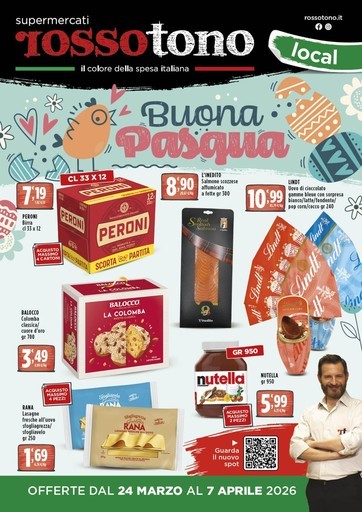 Supermercati Rossotono Local - Buona pasqua