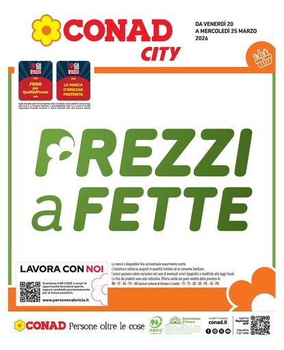 Volantino Conad City