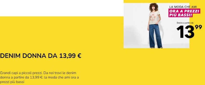 Takko Fashion - DENIM DONNA DA 13,99 €