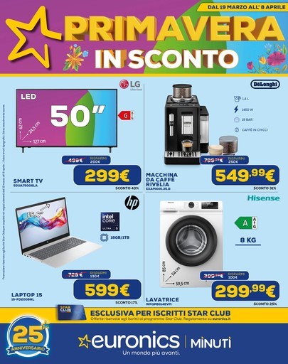 Euronics - Primavera in sconto