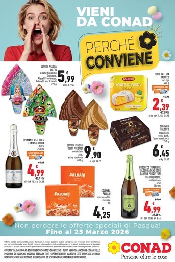 Conad Superstore - Offerte speciali di Pasqua