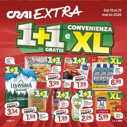 Crai - 11 GRATIS E CONVENIENZA XL