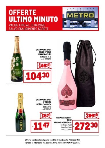 Metro - Offerte Champagne San Donato