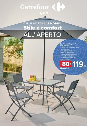 Carrefour Iper - Catalogo arredo giardino