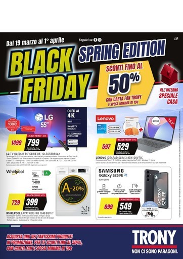 Volantino Trony